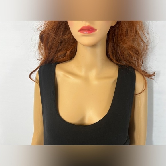 Lysse Lined Shaper Layered Maxi Dress Black Large - Picture 3 of 10